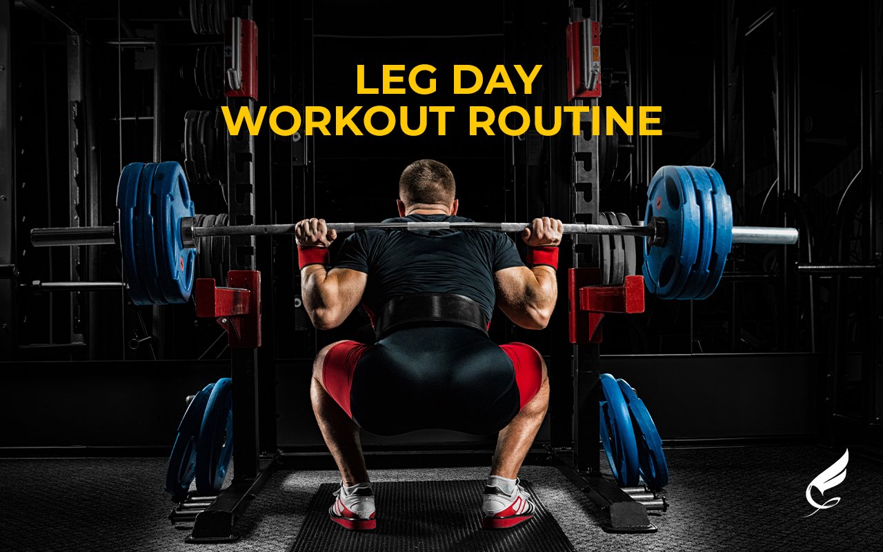 Gym leg workout routine sale